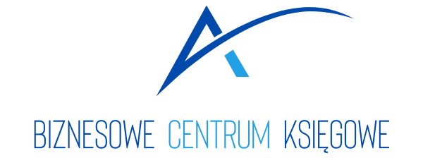 Niebieskie logo bez tła Biznesowe Centrum Księgowe